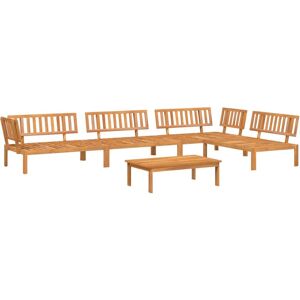 vidaXL Gartensofagarnitur - Langlebiges Akazienholz - Gartenmöbel vidaXL Gartensofagarnitur - Langlebiges Akazienholz - Gartenmöbel