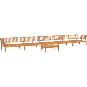 vidaXL Garten-Sofagarnitur - Massivholz Akazie - Terrasse, Garten vidaXL Garten-Sofagarnitur - Massivholz Akazie - Terrasse, Garten