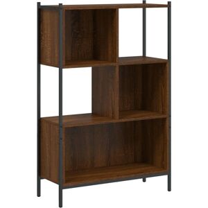 vidaXL Bookcase Brown Oak 72x28x77.5 cm - Bookcase vidaXL Bookcase Brown Oak 72x28x77.5 cm - Bookcase