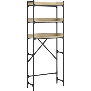 vidaXL Sonoma oak Washing Machine Shelf - Washing Machine Shelf vidaXL Sonoma oak Washing Machine Shelf - Washing Machine Shelf