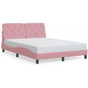 vidaXL 3207928 bedframe - Roze Fluwelen Modern Golf vidaXL 3207928 bedframe - Roze Fluwelen Modern Golf
