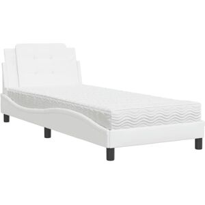 Pat cu Pat cu VidaXL 90x190 cm Alb Pat cu Pat cu VidaXL 90x190 cm Alb