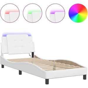 VidaXL Sengestel med LED-lys - Passer til 90x190 cm madras VidaXL Sengestel med LED-lys - Passer til 90x190 cm madras