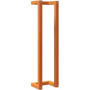 vidaXL Solid Wood Pine Towel Rack - Wall-mounted Bathroom Organizer vidaXL Solid Wood Pine Towel Rack - Wall-mounted Bathroom Organizer