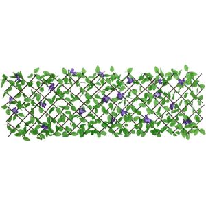 vidaXL Artificial Ivy Trellis Expandable Privacy Screen - Garden Decor vidaXL Artificial Ivy Trellis Expandable Privacy Screen - Garden Decor