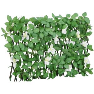 vidaXL Artificial Ivy Trellis Expandable Privacy Screen Green - 5 pcs vidaXL Artificial Ivy Trellis Expandable Privacy Screen Green - 5 pcs