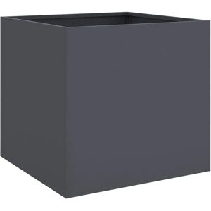 vidaXL Garden Planter Steel 42x40x39 cm Anthracite - Planter vidaXL Garden Planter Steel 42x40x39 cm Anthracite - Planter
