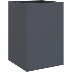 vidaXL Planter 52x48x75 cm Steel - Planter, Raised Garden Bed, Flower Pot vidaXL Planter 52x48x75 cm Steel - Planter, Raised Garden Bed, Flower Pot