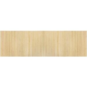 vidaXL Rechthoekige Bamboe Vloerkleed Lichtnatuurlijk 60x200 cm - Vloerkleed vidaXL Rechthoekige Bamboe Vloerkleed Lichtnatuurlijk 60x200 cm - Vloerkleed