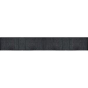 vidaXL Grey Bamboo 60x400cm Area Rug - Floor Mat, Hallway Runner vidaXL Grey Bamboo 60x400cm Area Rug - Floor Mat, Hallway Runner