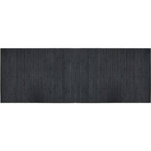vidaXL Grey Bamboo Rug - 70x200 cm - Durable Non-Slip Home Decor vidaXL Grey Bamboo Rug - 70x200 cm - Durable Non-Slip Home Decor