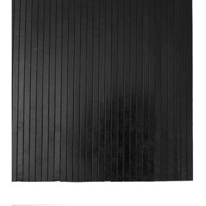 vidaXL Black Bamboo Area Rug 80x300cm - Floor Mat & Runner vidaXL Black Bamboo Area Rug 80x300cm - Floor Mat & Runner