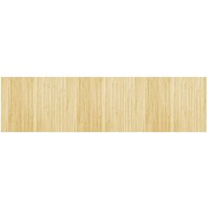 vidaXL Light Natural Bamboo Rug 80x300 Cm Rectangular Non-Slip Durable Home Decor vidaXL Light Natural Bamboo Rug 80x300 Cm Rectangular Non-Slip Durable Home Decor