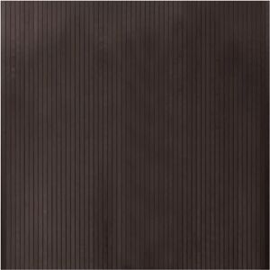 vidaXL 100x100 cm Dark Brown Bamboo Area Rug vidaXL 100x100 cm Dark Brown Bamboo Area Rug