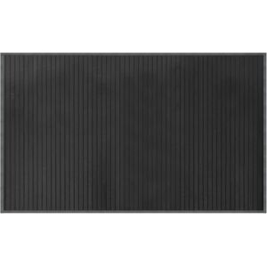 vidaXL Rug 60x100cm Bamboo Grey - Rug vidaXL Rug 60x100cm Bamboo Grey - Rug