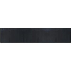 vidaXL Black Bamboo Rug 60x300 cm - Rug vidaXL Black Bamboo Rug 60x300 cm - Rug