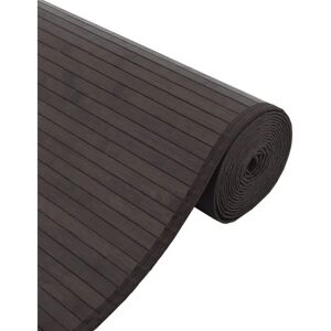 vidaXL Rug Dark Brown 60x1000 cm Bamboo - Rug vidaXL Rug Dark Brown 60x1000 cm Bamboo - Rug