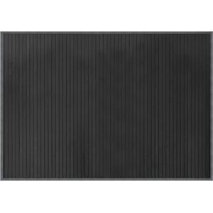 vidaXL Bamboo Grey Rectangular Rug - Floor Mat & Runner vidaXL Bamboo Grey Rectangular Rug - Floor Mat & Runner