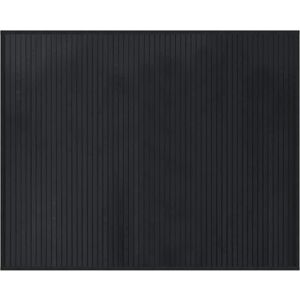 vidaXL Black Bamboo 80x100 cm Rug - Durable & Natural vidaXL Black Bamboo 80x100 cm Rug - Durable & Natural