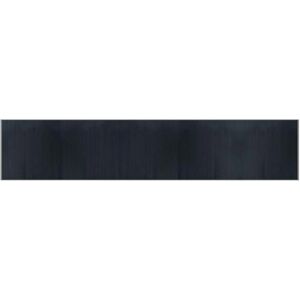 Tapis rectangulaire en bambou gris vidaXL - Tapis de sol, couloir, 100x500 cm Tapis rectangulaire en bambou gris vidaXL - Tapis de sol, couloir, 100x500 cm