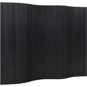vidaXL Black Bamboo Room Divider 165x250 cm - Room Divider vidaXL Black Bamboo Room Divider 165x250 cm - Room Divider