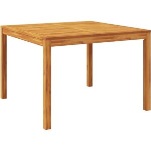 vidaXL Garden Table 110x110x75 cm Solid Wood Acacia - Garden Table vidaXL Garden Table 110x110x75 cm Solid Wood Acacia - Garden Table