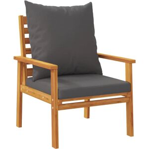 vidaXL Buitenbank - Acacia Hout, Stof, Polyester vidaXL Buitenbank - Acacia Hout, Stof, Polyester