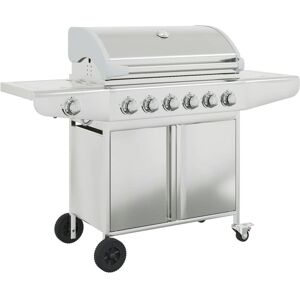 vidaXL Gas BBQ Grill with 7 Burners - Gas BBQ Grill vidaXL Gas BBQ Grill with 7 Burners - Gas BBQ Grill