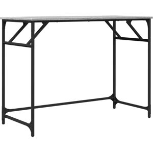 vidaXL Grey Sonoma Engineered Wood Office Desk - Desk vidaXL Grey Sonoma Engineered Wood Office Desk - Desk