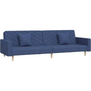 vidaXL Sovesofa Blå 220x84,5x69cm - Sovesofa vidaXL Sovesofa Blå 220x84,5x69cm - Sovesofa