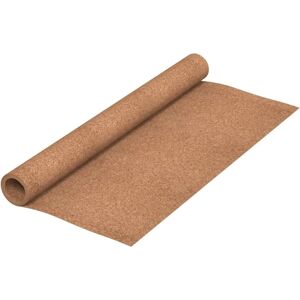 vidaXL Cork Wallcovering - 100x800 cm, 8 mm, Brown, Floor Insulation vidaXL Cork Wallcovering - 100x800 cm, 8 mm, Brown, Floor Insulation