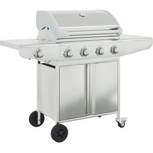 vidaXL Gas BBQ Grill with 5 Burners - Gas Grill vidaXL Gas BBQ Grill with 5 Burners - Gas Grill