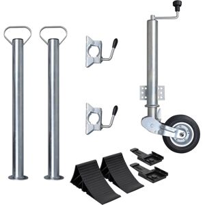 VIDAXL Trailer Wheel Support - 60mm - Support & Clamp VIDAXL Trailer Wheel Support - 60mm - Support & Clamp