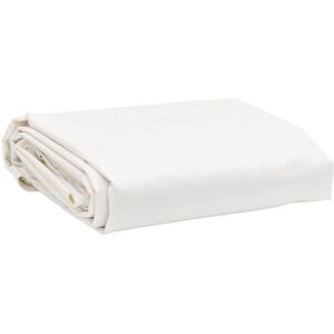 vidaXL White 1x2.5m Waterproof Ground Sheet - Tarpaulin Cover vidaXL White 1x2.5m Waterproof Ground Sheet - Tarpaulin Cover