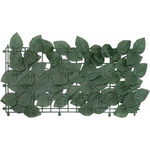 vidaXL Balcony Privacy Screen Dark Green Leaves 200x150 cm - Privacy Screen vidaXL Balcony Privacy Screen Dark Green Leaves 200x150 cm - Privacy Screen