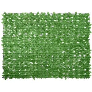 vidaXL Balcony Screen with Green Leaves 200x150 cm - Privacy Fence vidaXL Balcony Screen with Green Leaves 200x150 cm - Privacy Fence