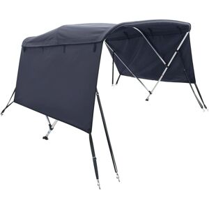 vidaXL 3-bow Bimini Top with Sidewalls - Boat Cover & Shade vidaXL 3-bow Bimini Top with Sidewalls - Boat Cover & Shade