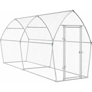vidaXL Chicken Cage Farm Chicken Coop Chicken Run Cage - Steel vidaXL Chicken Cage Farm Chicken Coop Chicken Run Cage - Steel