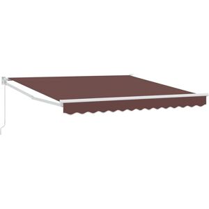 Store Enroulable VIDAXL 300x250cm Marron - Store enroulable Store Enroulable VIDAXL 300x250cm Marron - Store enroulable
