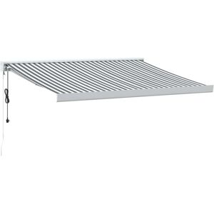 vidaXL Motorised Cassette Awning - White & Anthracite - 3x2.5 m - Retractable vidaXL Motorised Cassette Awning - White & Anthracite - 3x2.5 m - Retractable