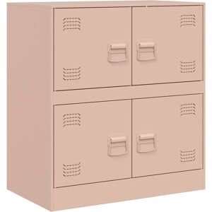 vidaXL 841650 Pink Stahl Sideboard - Wohnzimmer vidaXL 841650 Pink Stahl Sideboard - Wohnzimmer