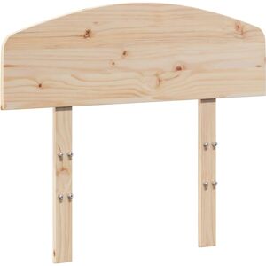 vidaXL Headboard 90 cm Solid Pine Wood Brown - Headboard vidaXL Headboard 90 cm Solid Pine Wood Brown - Headboard