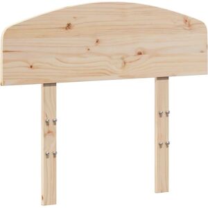 vidaXL Headboard 75 cm Solid Pine Wood Brown - Headboard vidaXL Headboard 75 cm Solid Pine Wood Brown - Headboard