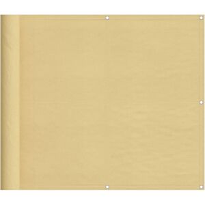 vidaXL Sand 90x400cm Privacy Screen Outdoor Fence vidaXL Sand 90x400cm Privacy Screen Outdoor Fence