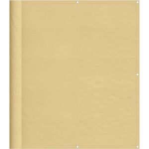 vidaXL Sand Privacy Screen 120x500 cm - Privacy Screen vidaXL Sand Privacy Screen 120x500 cm - Privacy Screen