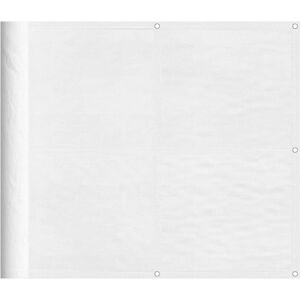 vidaXL White 90x1000 cm Privacy Fence - Privacy Fence vidaXL White 90x1000 cm Privacy Fence - Privacy Fence