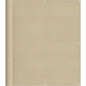 vidaXL Beiger Balkon Sichtschutz 120x1000 cm - Outdoor Privatsphäre vidaXL Beiger Balkon Sichtschutz 120x1000 cm - Outdoor Privatsphäre