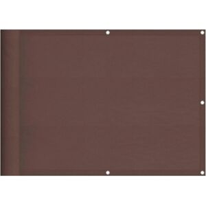 vidaXL Brown 75x700 cm Balcony Screen - Outdoor Privacy Fence vidaXL Brown 75x700 cm Balcony Screen - Outdoor Privacy Fence