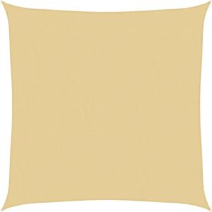 vidaXL Sun Shade Sail Sand 4x4 m - Sun Shade Sail vidaXL Sun Shade Sail Sand 4x4 m - Sun Shade Sail