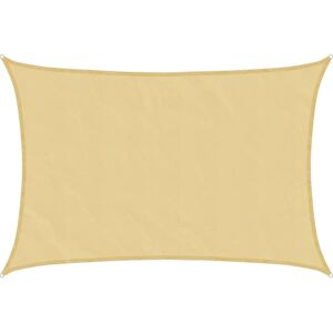 vidaXL Sunshade Sail Sand 2.5x3.5 m UV-Resistant Waterproof Patio Shade vidaXL Sunshade Sail Sand 2.5x3.5 m UV-Resistant Waterproof Patio Shade